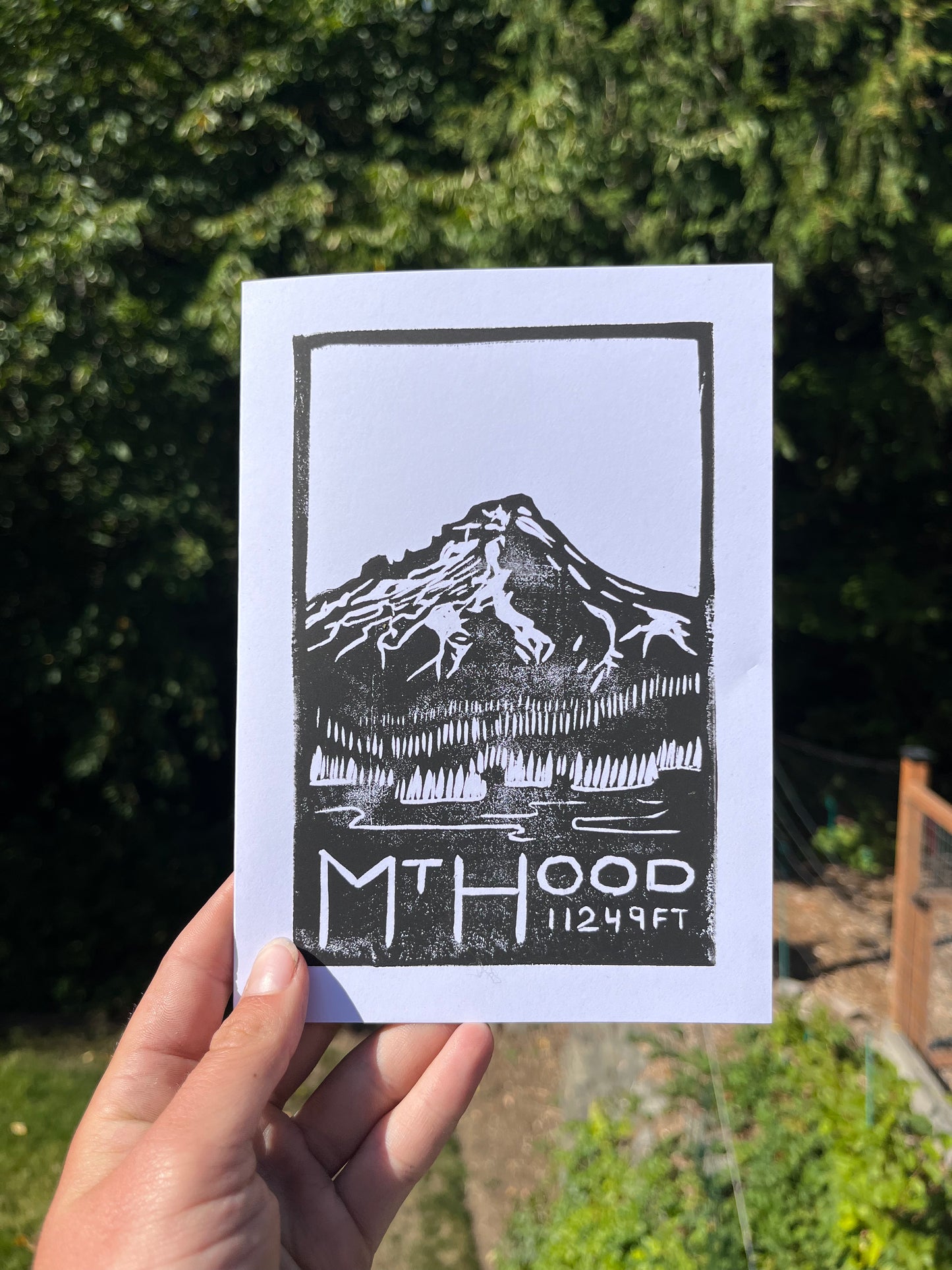 Mt. Hood greeting card