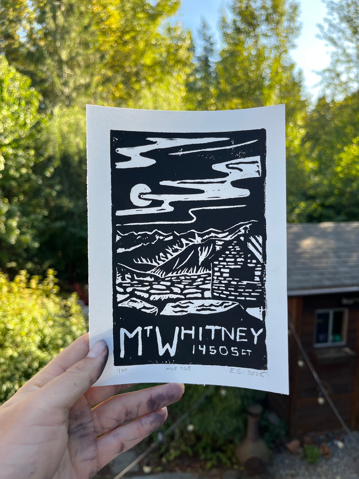 Mt. Whitney Print