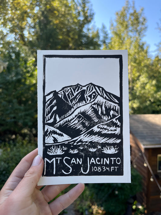 Mt. San Jacinto postcard