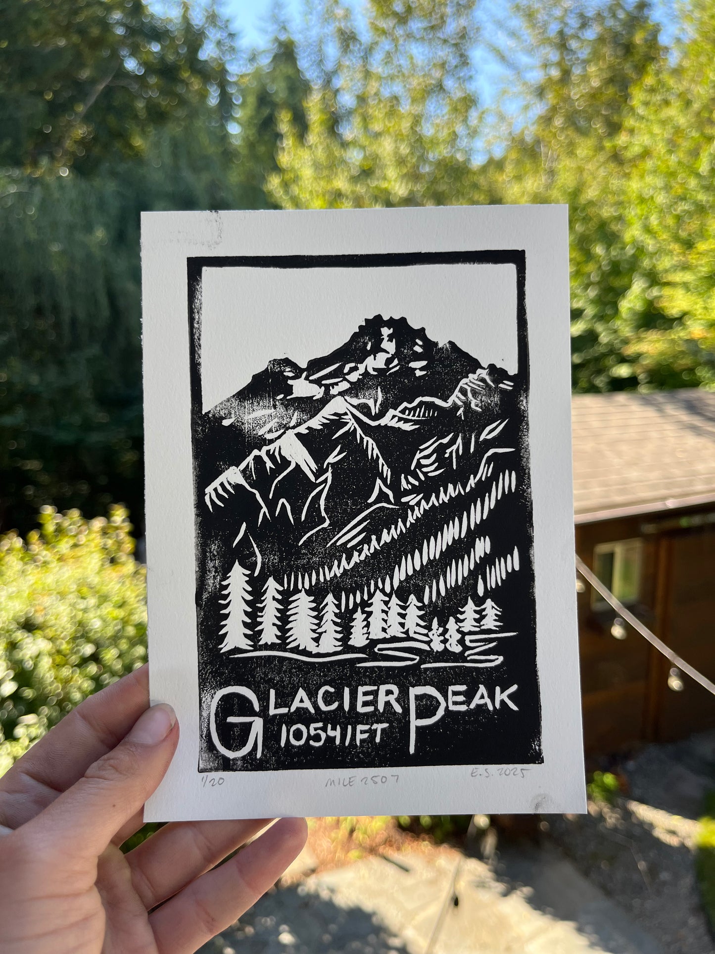 Glacier Peak print
